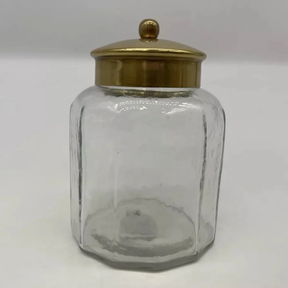 Anthropologie Janie Glass Container Set of Four NIB